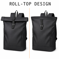 Sac à dos pour ordinateur portable imperméable sans bretelles flottantes, 15,6 pouces, coutures durables, fournisseur de sacs à dos professionnels