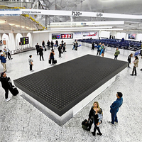 Módulo de Pantalla LED a Todo Color para Interiores P4 de 256x128 mm |   Cartelera Publicitaria Rentable para Centros Comerciales, Publicidad Comercial 1200cd
