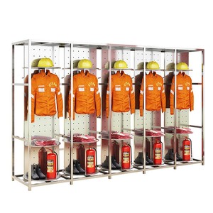 Support de rangement rotatif double face en acier inoxydable 304 pour équipement de lutte contre les incendies - Product Image 5