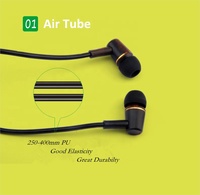 Auriculares de tubo de aire para teléfono móvil, descarga gratuita, nueva canción, mp3