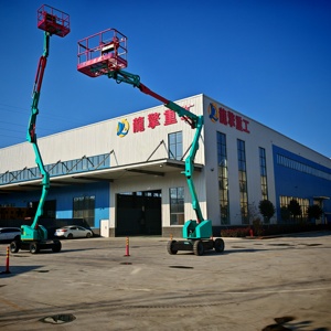 Plateforme élévatrice articulée électrique de 16 m |   Installation autonome et à haute efficacité pour les magasins de détail - Product Image 3