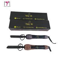 Peigne chauffant diamanté Blingbling pour femme – Outil de beauté exquis pour coiffure quotidienne – Peigne à pointe diamantée