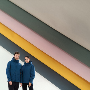 Tùy chỉnh màu sắc TPU tráng 100% Polyester loại Tơ Sống Lót Dệt vải cho áo khoác ngoài trời Áo khoác mùa đông - Product Image 4