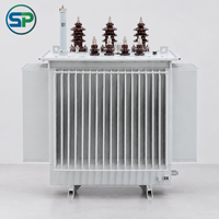 Transformateur de puissance triphasé pour sous-station pétrochimique 10kV-550kV, noyau en acier silicium, 50/60Hz, sortie 500V pour réseau électrique