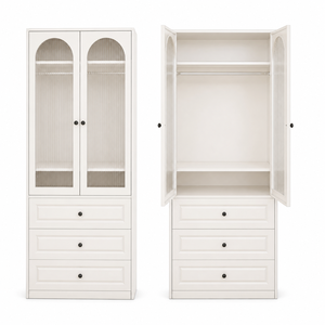 Custom OEM ODM Modern Modular Steel <strong>Wardrobe</strong> Freestanding Sliding Doors Adjustable Shelves Pickling Phosphating Electrostatic - Product Image 1