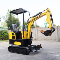Mini-excavatrice chinoise SDYC, mini-pelle, excavatrice de 1 tonne, 2 tonnes, 3 tonnes avec chenilles en caoutchouc à vendre