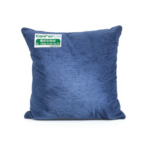 Cojín de Chenilla Azul 60*60CM, Cojín de Asiento y Almohada - Product Image 1