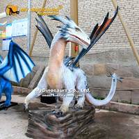 Mon dragon animatronique volant robotisé Dino AW002 pour décoration de parc extérieur à vendre