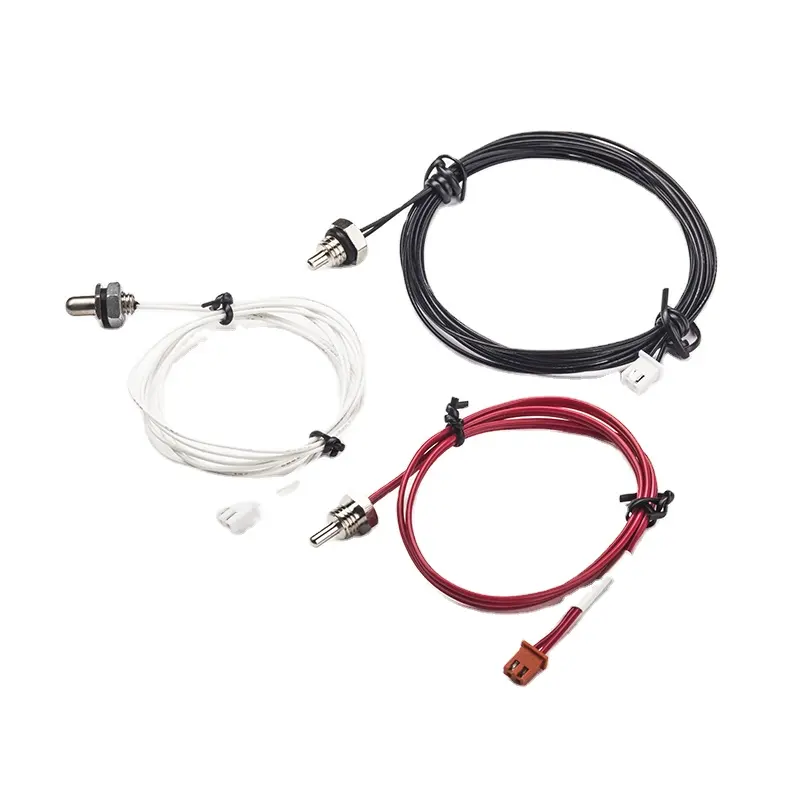 Groothandel Hoge Temperatuur Weerstand Boiler Temperatuursensor PT100 PT1000 Ntc Thermistor Temperatuursensor