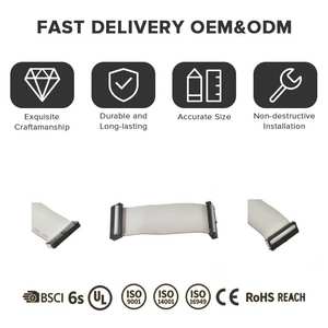 Jumper Tembaga Industri Kustom dengan Kabel Harness PVC/PBT untuk Aplikasi Koneksi Sinyal Panel Kontrol PLC Servo Drive CNC - Product Image 4