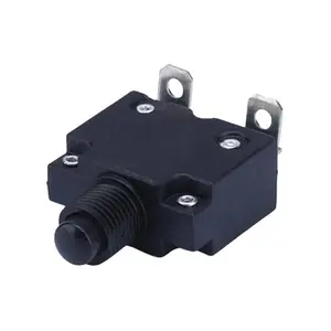 Protecteur de surcharge thermique de puissance AC 125/250V 25A <span class=keywords><strong>disjoncteur</strong></span> de réinitialisation à <span class=keywords><strong>bouton</strong></span>-poussoir <span class=keywords><strong>rouge</strong></span> - Product Image 1