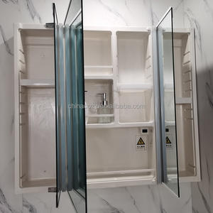 Armoire à <span class=keywords><strong>miroir</strong></span> rectangulaire détachable moderne de grande capacité pour l'éclairage de la salle de bain et le maquillage illuminé-pour les hôtels - Product Image 4