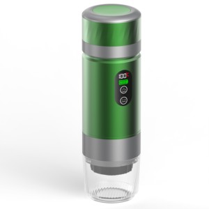 <span class=keywords><strong>Machine</strong></span> <span class=keywords><strong>à</strong></span> <span class=keywords><strong>café</strong></span> portable intelligente rechargeable, <span class=keywords><strong>machine</strong></span> <span class=keywords><strong>à</strong></span> expresso auto-chauffante avec écran LED, compatible avec les <span class=keywords><strong>capsules</strong></span> et le <span class=keywords><strong>café</strong></span> <span class=keywords><strong>en</strong></span> poudre - Product Image 1