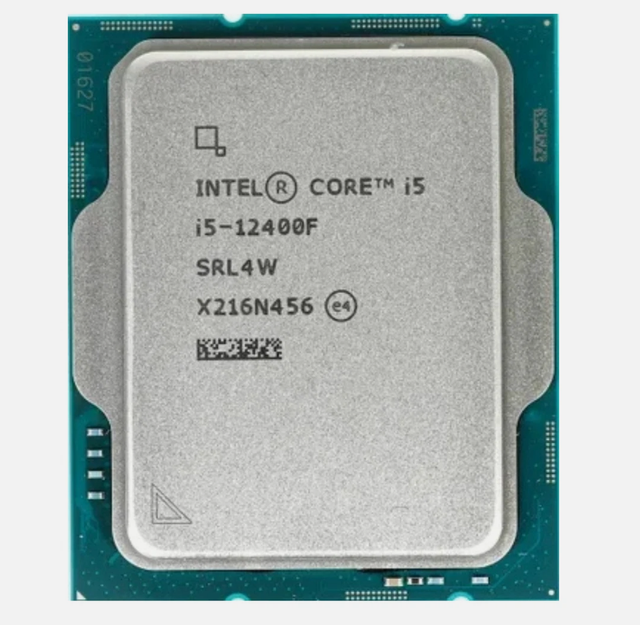For Intel Core i5 12400F 6 Core 12 Threads, 2.5GHz Processor CPU
