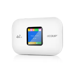 EDUP ZTE Unlock เราเตอร์4G LTE แบบพกพา,WiFi Hotspot Mifis มีช่องใส่ซิมการ์ด