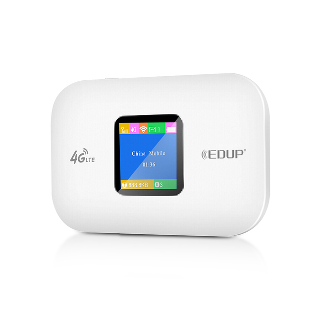 EDUP ZTE Unlock Mobile Portable 4G LTE Router Pocket WiFi Hotspot Mifis With SIM Card Slot