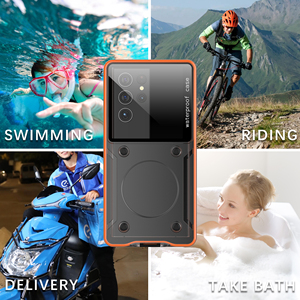 BOX Pro 6.9inch Simple Waterproof Case 2m Underwater Phone Pouch Dry <strong>Bag</strong> for Surfing Snorkeling Swimming Diving Case - Product Image 6