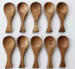 Exportateur indien de cuillères en bois faites à la main pour la cuisine, fournisseur en gros disponible en grandes quantités - Product Image 1