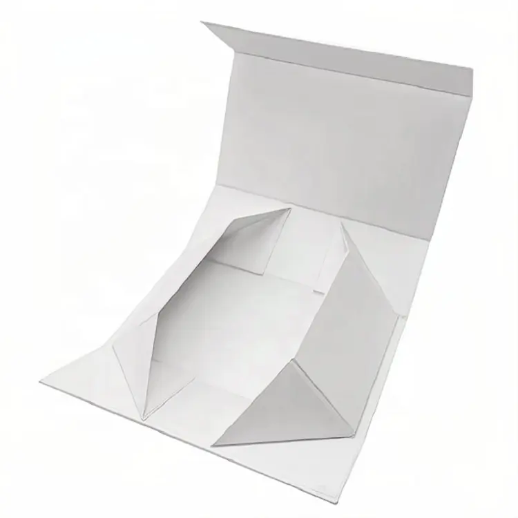 Logo karton manyetik hediye kutusu katlama kağıt mıknatıs kutu ambalaj özelleştirmek