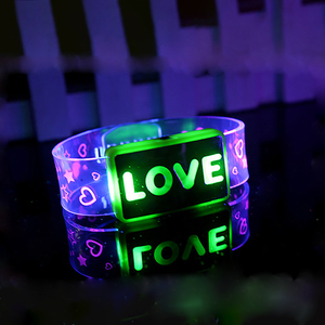 Braccialetto LED LOVE da 8 Pollici, Braccialetto LED Lampeggiante Premium per Feste <span class=keywords><strong>e</strong></span> Concerti, Decorazioni Divertenti per Uso Scolastico - Product Image 4