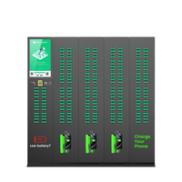 Distributeur automatique de chargeurs de téléphone portable à 216 ports avec système de point de vente intégré, NFC, partage de batterie externe, station de location de batterie externe