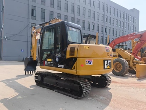 Excavadora pequeña sobre orugas CAT 307D de 7 toneladas con motor diésel Cat 4M40, certificada por CE y EPA, excavadora hidráulica. - Product Image 4