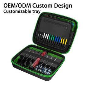 Custom Waterproof EVA <b>Dart</b> Carrying Storage Holder Black 18 Steel Tip Soft Tip <b>Darts</b> Box Travel Portable EVA <b>Dart</b> Carrying <b>Case</b> - Product Image 6