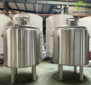 Stainless Steel Steam Jacketed Cooking Kettle With Scraper Agitator For Food Sauce Jam And Liquid Heating - Product Image 2