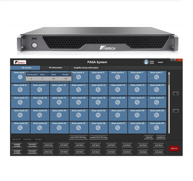 KNTECH Manufacturer Public Address System and PAGA System
