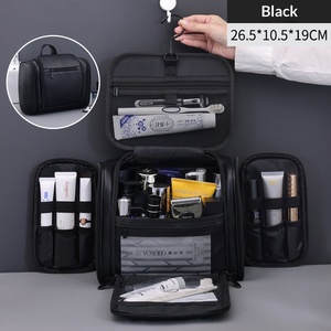<span class=keywords><strong>Neceser</strong></span> de Viaje Grande de Cuero para <span class=keywords><strong>Hombre</strong></span>, Multifuncional, Impermeable, con Separación para Artículos Secos y Húmedos, Portátil, para Maquillaje - Product Image 6