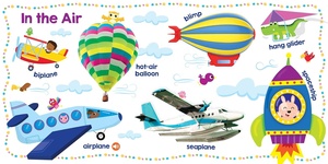 Let's Get Talking Vehicles Read Along and Learn About Vehicles niños 6 Buttons Sound Book - Product Image 6