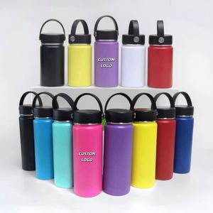 Promotional Drinkware 32oz Custom Logo Stainless Steel Vacuum Drink Bottle Insulated Water Bottle With Straw - Product Image 1