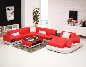 Ensemble de canapé en cuir meubles de salon traditionnel chinois authentique smart luxe mebel ensemble de canapés modernes bon marché autres meubles de maison