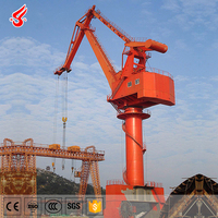 Grue portique à quatre articulations pour port