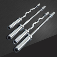 Puissance de levage Profession Bar Barbell Barre d'haltérophilie Équipement de gymnastique Fitness Barbell