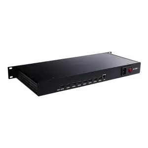 8-Kanal-HDEncoder IPTV Live 8-Kanal H.264 Stream Pusher 1U Rack Video Encoder