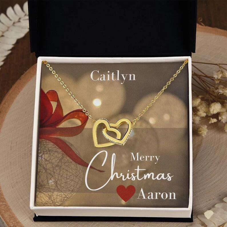 Love Necklace + Flip Top High-end Gift Box