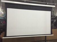 Écran Telon 250 pouces 16:9 4K HD blanc mat moteur tubulaire projection écran de projecteur motorisé électrique