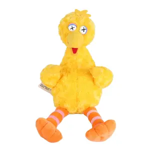 2023 Atacado Oem Kawaii Elmo Big Bird Cookie Monster Macio Recheado Sesame Street Plush Brinquedos Dolls