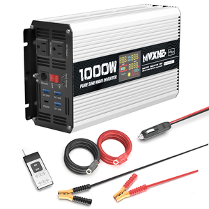<span class=keywords><strong>Convertisseur</strong></span> de courant DC 12V vers AC 110V 220V <span class=keywords><strong>1000W</strong></span> 2000W 3000W Onduleur à onde sinusoïdale pure pour usage domestique - Product Image 1