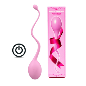 App-bestuurde draadloze IPX6 waterdichte USB oplaadbare vibrerende kegelbal G-spot slipvibrator clitorisstimulator - Product Image 1