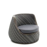 Ensemble de canapés de jardin en métal fait main avec table basse, personnalisable en couleur, pour l'extérieur