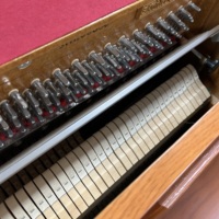Used Samick SC-300NST Upright Piano Korean Original Stable Warm Tone for Family Daily Practice & Beginner Learning