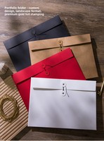 Dossiers de classement rétro A4 colorés, écologiques, pour contrats, documents, factures, organiseur de papiers, enveloppes épaisses de qualité supérieure