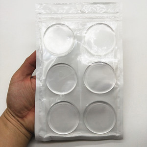 Kendinden Yapışkanlı Kapı Duvar Koruyucu Tampon Poliüretan Silikon Duvar Koruyucu Yuvarlak Kapı Durdurucu Pedi - Product Image 6