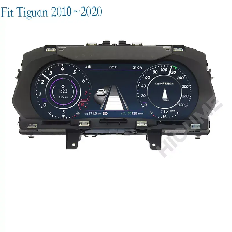 Digital Dashboard Panel Virtual Instrument Cluster CockPit LCD Speedometer for VW Tiguan 2010 2011 2012 2013 2014 2015 2016-2020