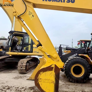รถขุดไฮดรอลิกแบบตีนตะขาบ Komatsu PC160 มือสอง สภาพ 99% น้ำหนัก 16 ตัน พร้อมเครื่องยนต์ เกียร์ ปั๊ม และบุ้งกี๋ขนาด 0.65 เมตร - Product Image 4