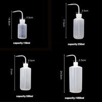 Botol Plastik Tekan untuk Laboratorium/Tato 250ml 500ml 1000ml - Laris Terjual