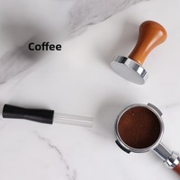 Direct usine, Tamper à expresso de type palette en acier inoxydable 304 avec finition anodisée, pour applications automobiles, en forme de sac ou de baril