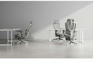 Nouvelle chaise de bureau, chaise d'ordinateur de loisirs, avec appui-tête, mobilier de bureau, <span class=keywords><strong>inclinable</strong></span>, réglable, pivotante, en tissu maillé, design moderne et simple - Product Image 5